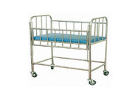 Stainless Steel Children Crib Baby Child Hospital Bed With Four Casters ALS - BB04